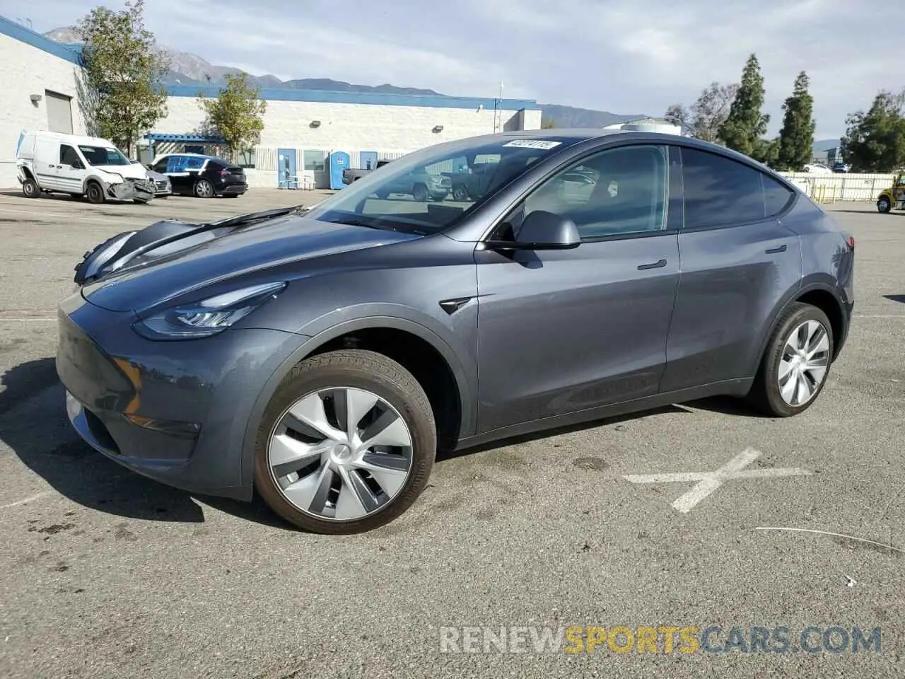 1 Photograph of a damaged car 7SAYGDEE9PA065953 TESLA MODEL Y 2023
