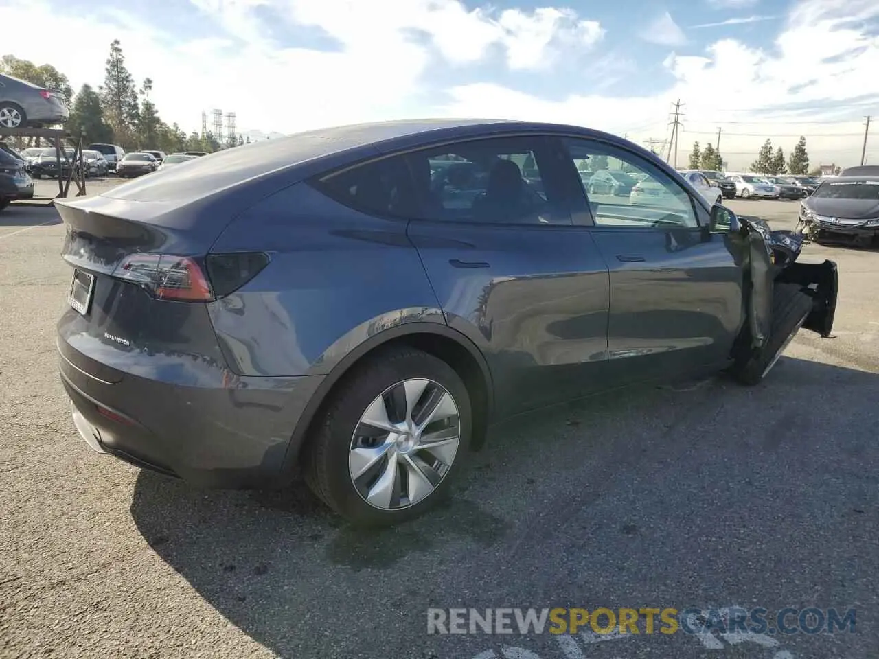 3 Photograph of a damaged car 7SAYGDEE9PA065953 TESLA MODEL Y 2023