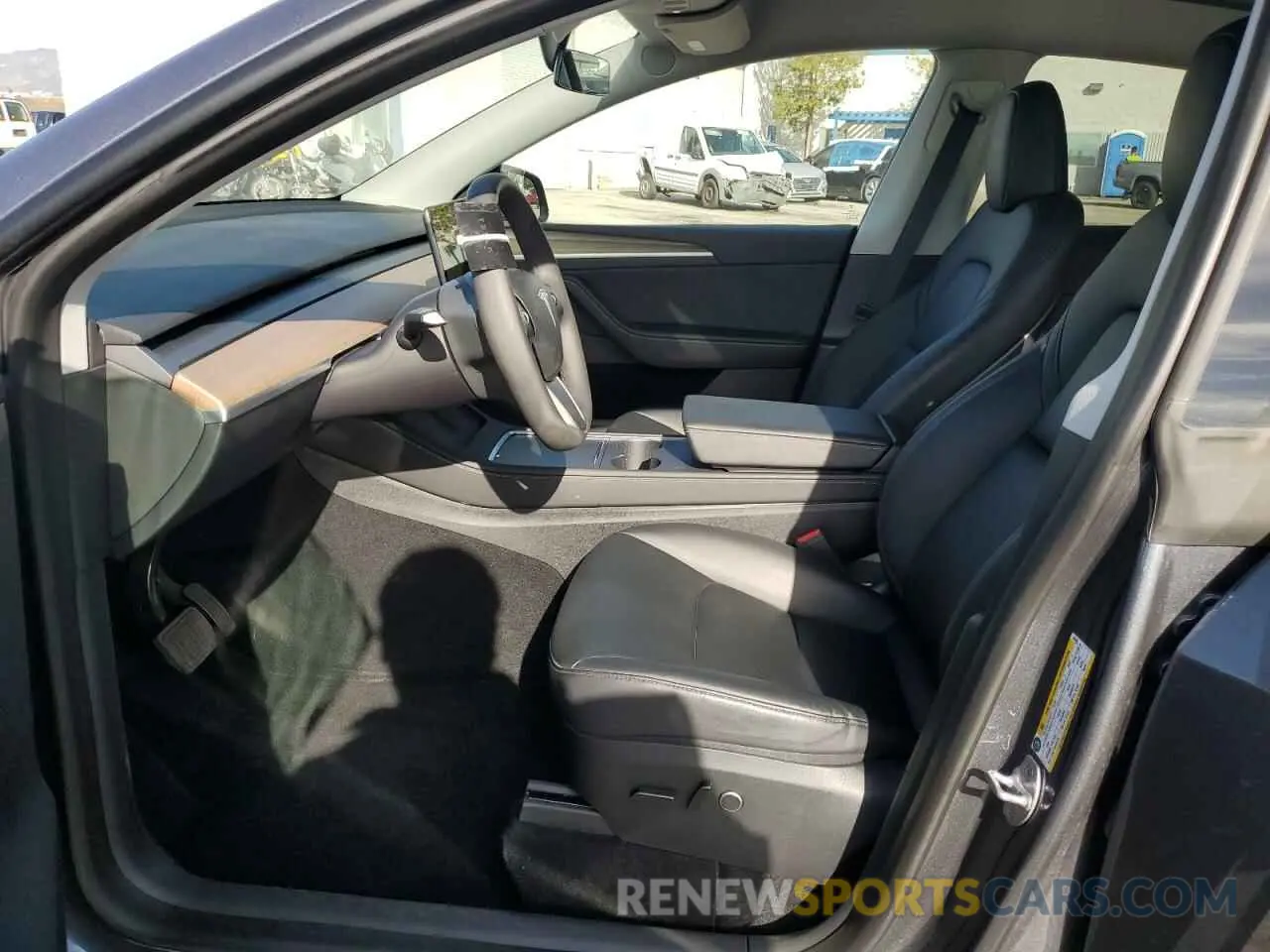 7 Photograph of a damaged car 7SAYGDEE9PA065953 TESLA MODEL Y 2023