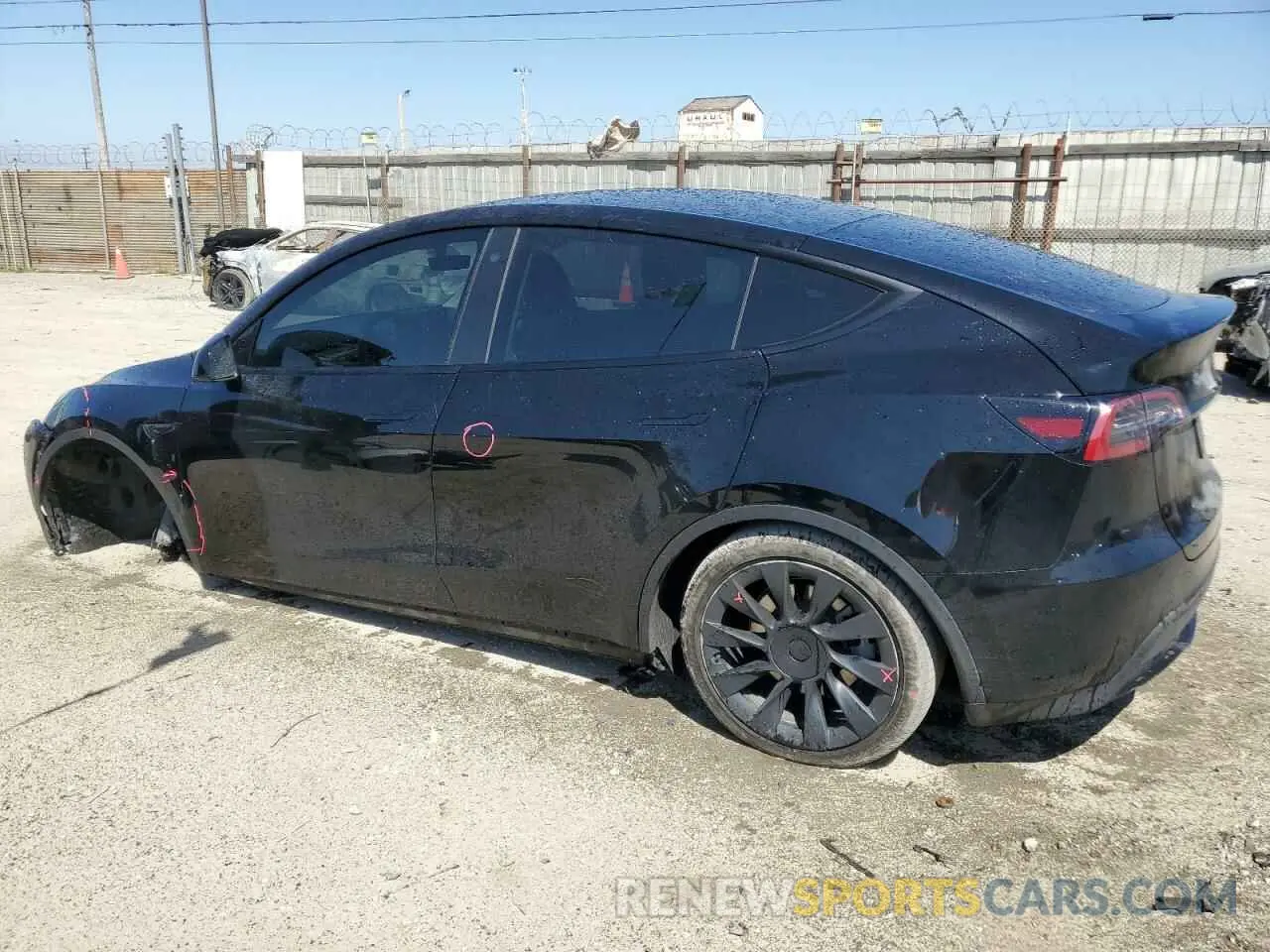 2 Photograph of a damaged car 7SAYGDEE9PA073857 TESLA MODEL Y 2023