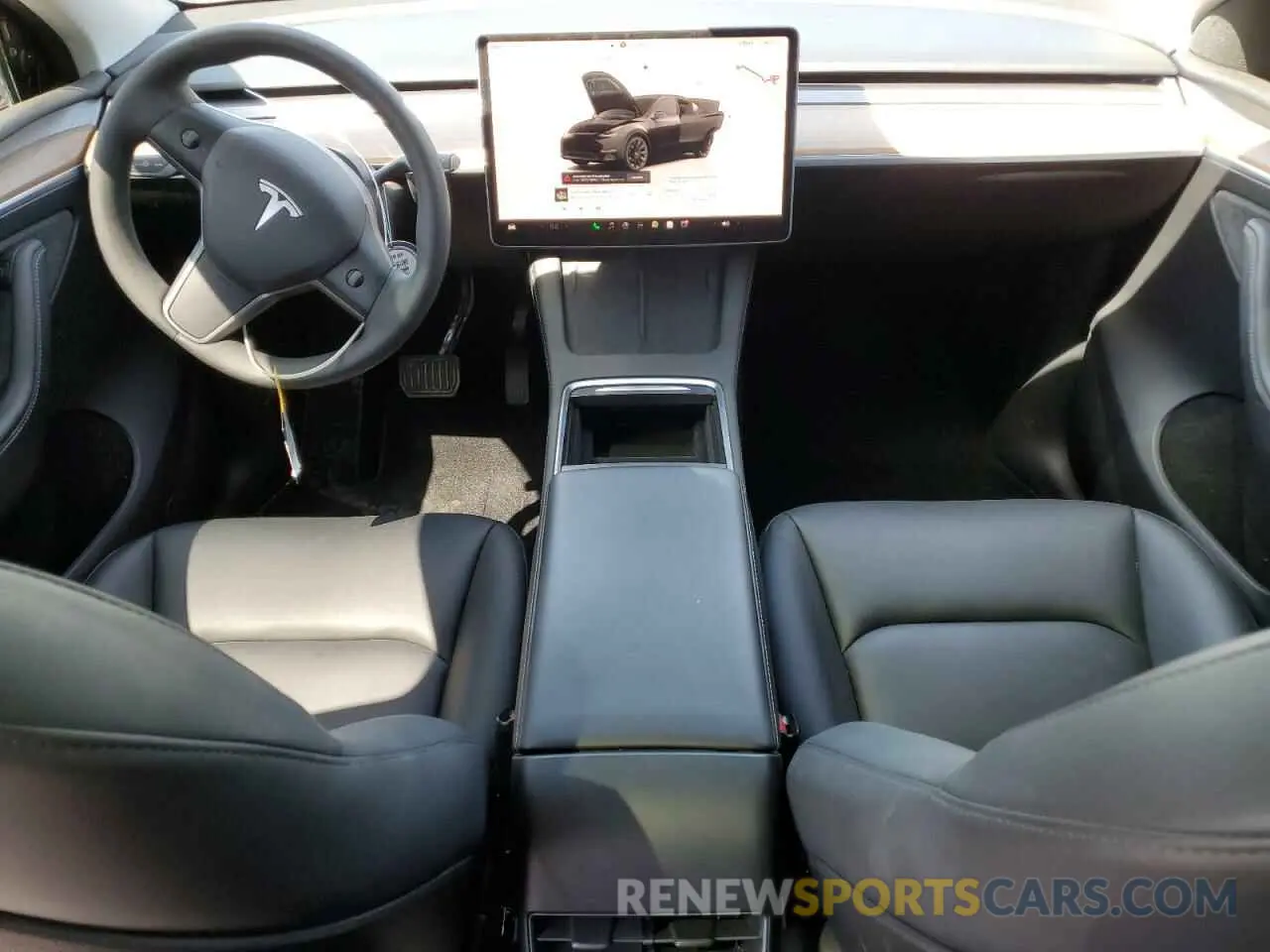 8 Photograph of a damaged car 7SAYGDEE9PA073857 TESLA MODEL Y 2023
