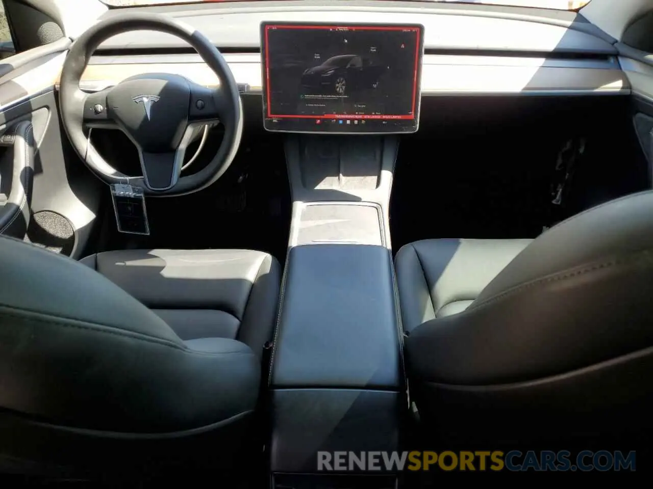 8 Photograph of a damaged car 7SAYGDEE9PA076290 TESLA MODEL Y 2023