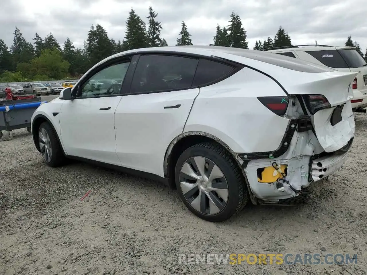 2 Photograph of a damaged car 7SAYGDEE9PA081604 TESLA MODEL Y 2023