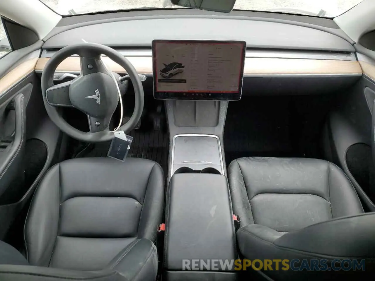 8 Photograph of a damaged car 7SAYGDEE9PA081604 TESLA MODEL Y 2023