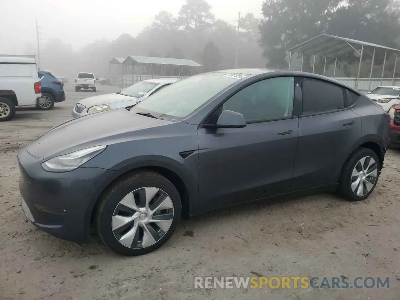1 Photograph of a damaged car 7SAYGDEE9PA083546 TESLA MODEL Y 2023
