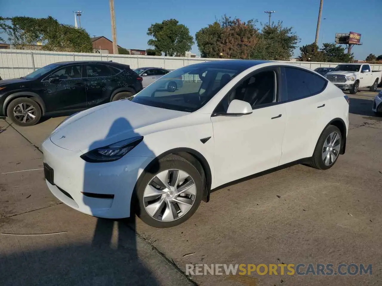 1 Photograph of a damaged car 7SAYGDEE9PA099715 TESLA MODEL Y 2023