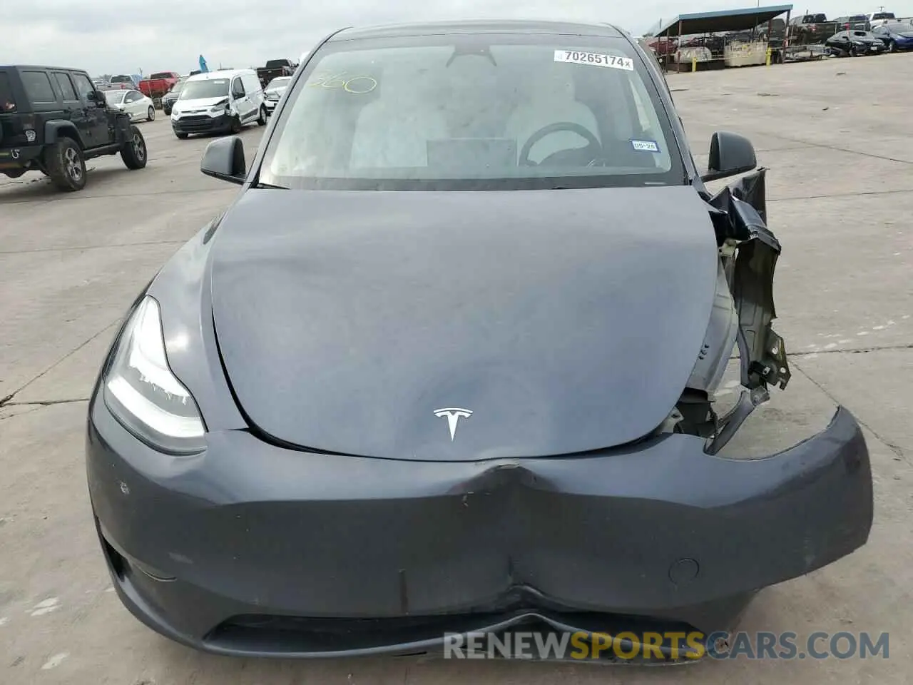 5 Photograph of a damaged car 7SAYGDEE9PA101155 TESLA MODEL Y 2023