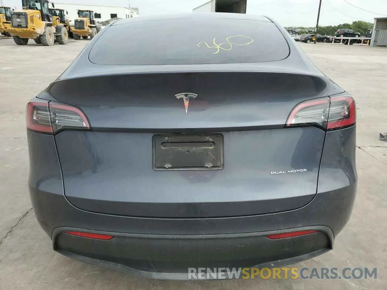 6 Photograph of a damaged car 7SAYGDEE9PA101155 TESLA MODEL Y 2023