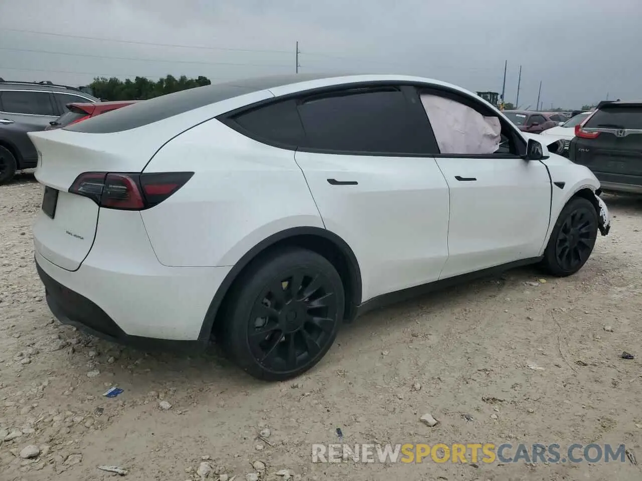 3 Photograph of a damaged car 7SAYGDEE9PA109160 TESLA MODEL Y 2023