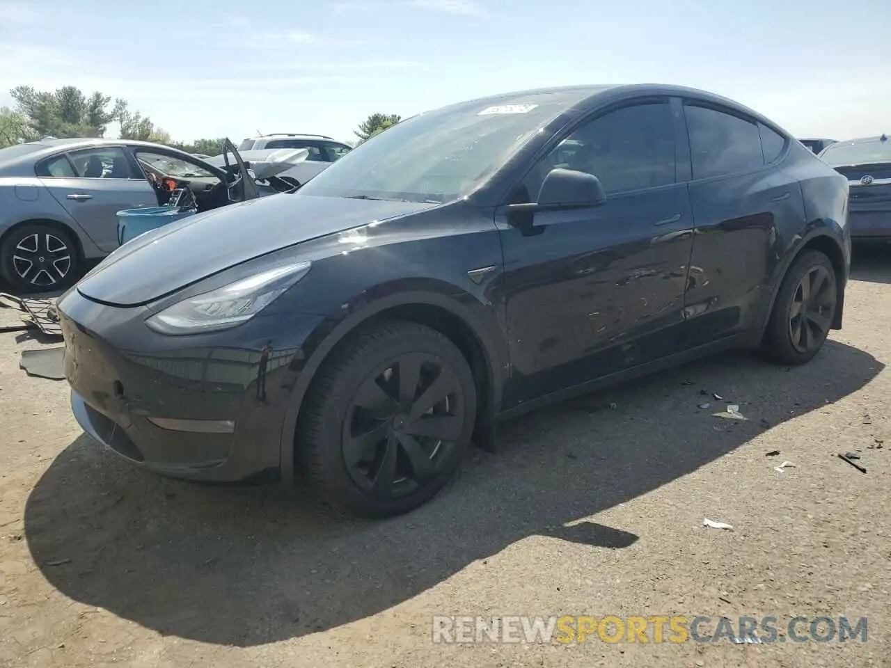1 Photograph of a damaged car 7SAYGDEE9PA115279 TESLA MODEL Y 2023