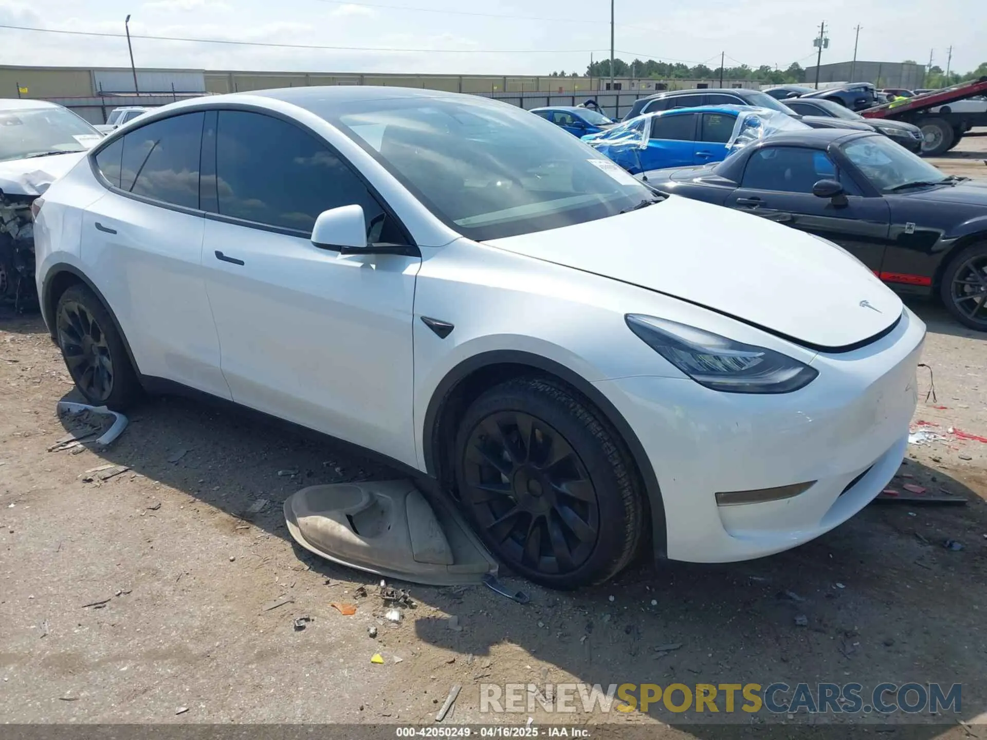 1 Photograph of a damaged car 7SAYGDEE9PA117288 TESLA MODEL Y 2023