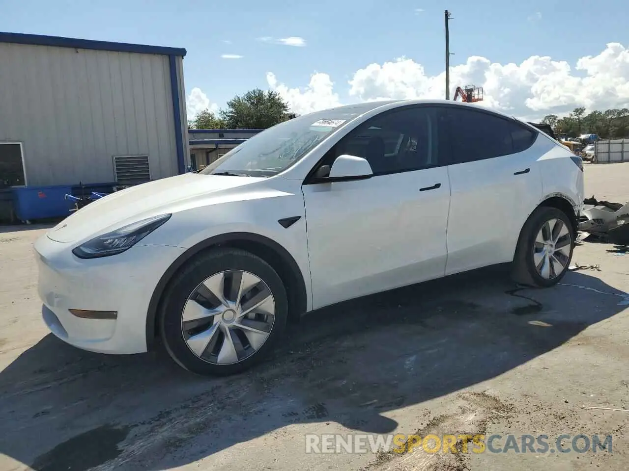 1 Photograph of a damaged car 7SAYGDEE9PA124113 TESLA MODEL Y 2023
