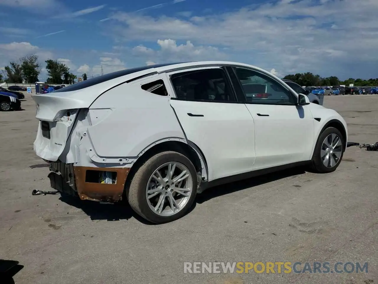 3 Photograph of a damaged car 7SAYGDEE9PA124113 TESLA MODEL Y 2023