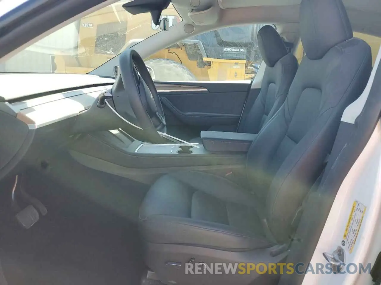 7 Photograph of a damaged car 7SAYGDEE9PA124113 TESLA MODEL Y 2023