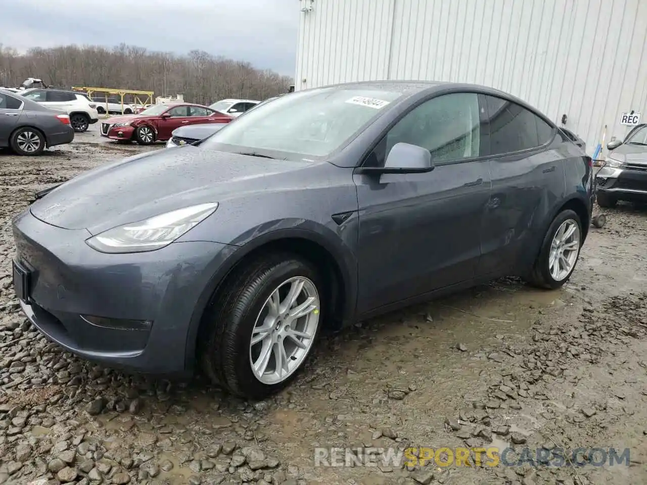 1 Photograph of a damaged car 7SAYGDEE9PA156785 TESLA MODEL Y 2023