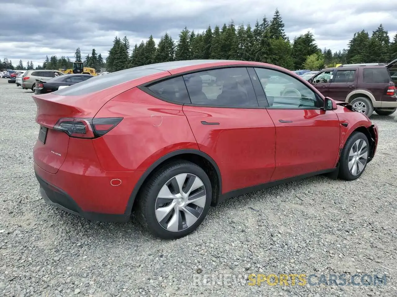 3 Photograph of a damaged car 7SAYGDEE9PA159590 TESLA MODEL Y 2023