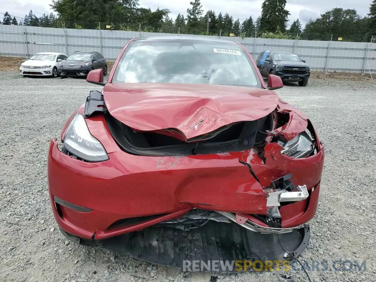 5 Photograph of a damaged car 7SAYGDEE9PA159590 TESLA MODEL Y 2023