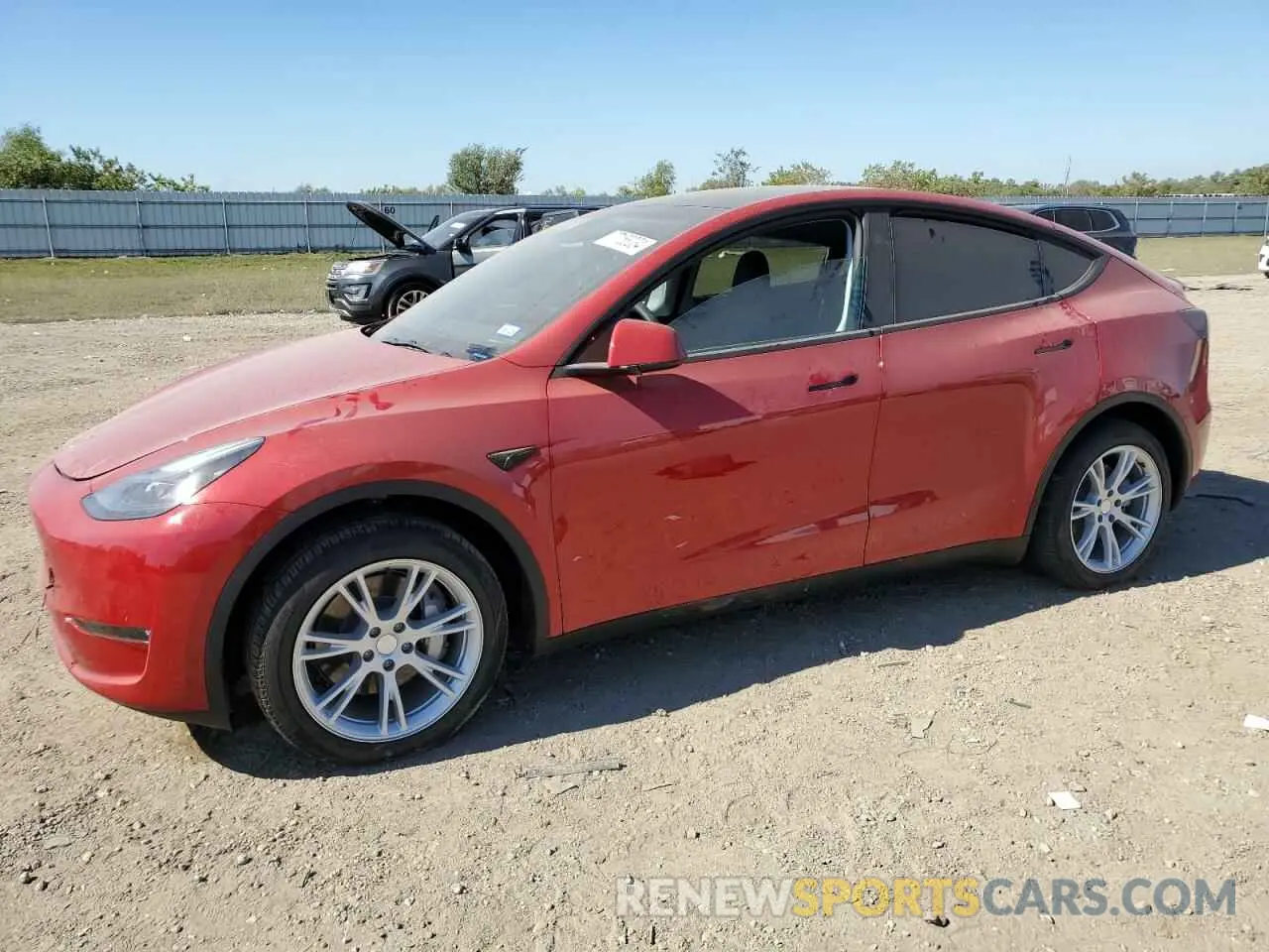 1 Photograph of a damaged car 7SAYGDEE9PA162618 TESLA MODEL Y 2023