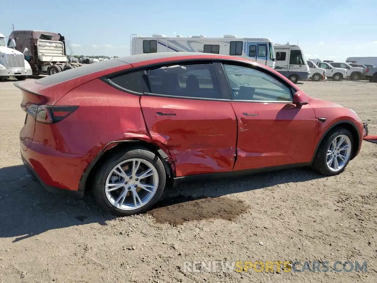 3 Photograph of a damaged car 7SAYGDEE9PA162618 TESLA MODEL Y 2023