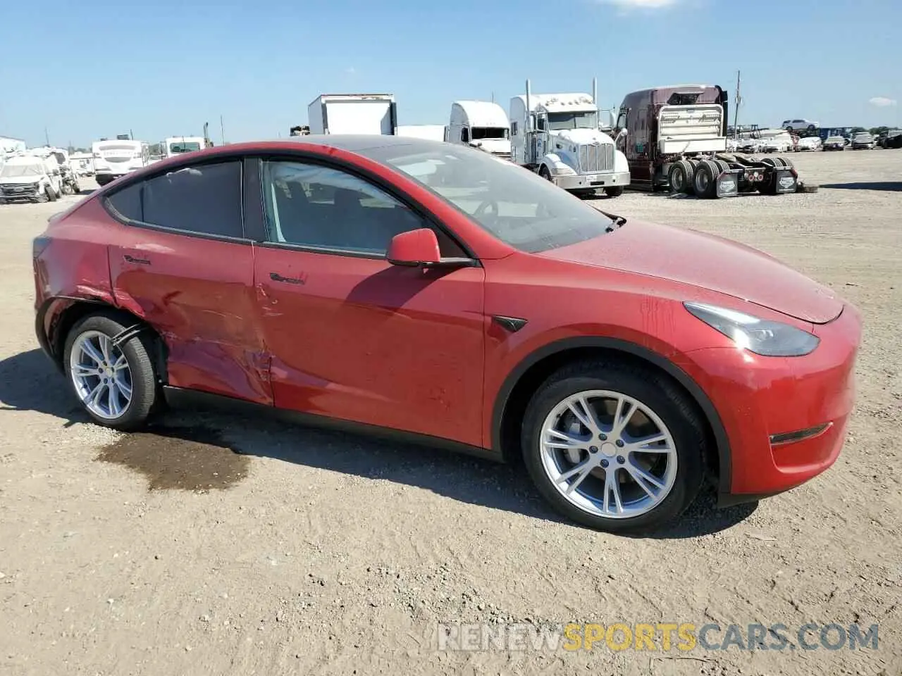 4 Photograph of a damaged car 7SAYGDEE9PA162618 TESLA MODEL Y 2023