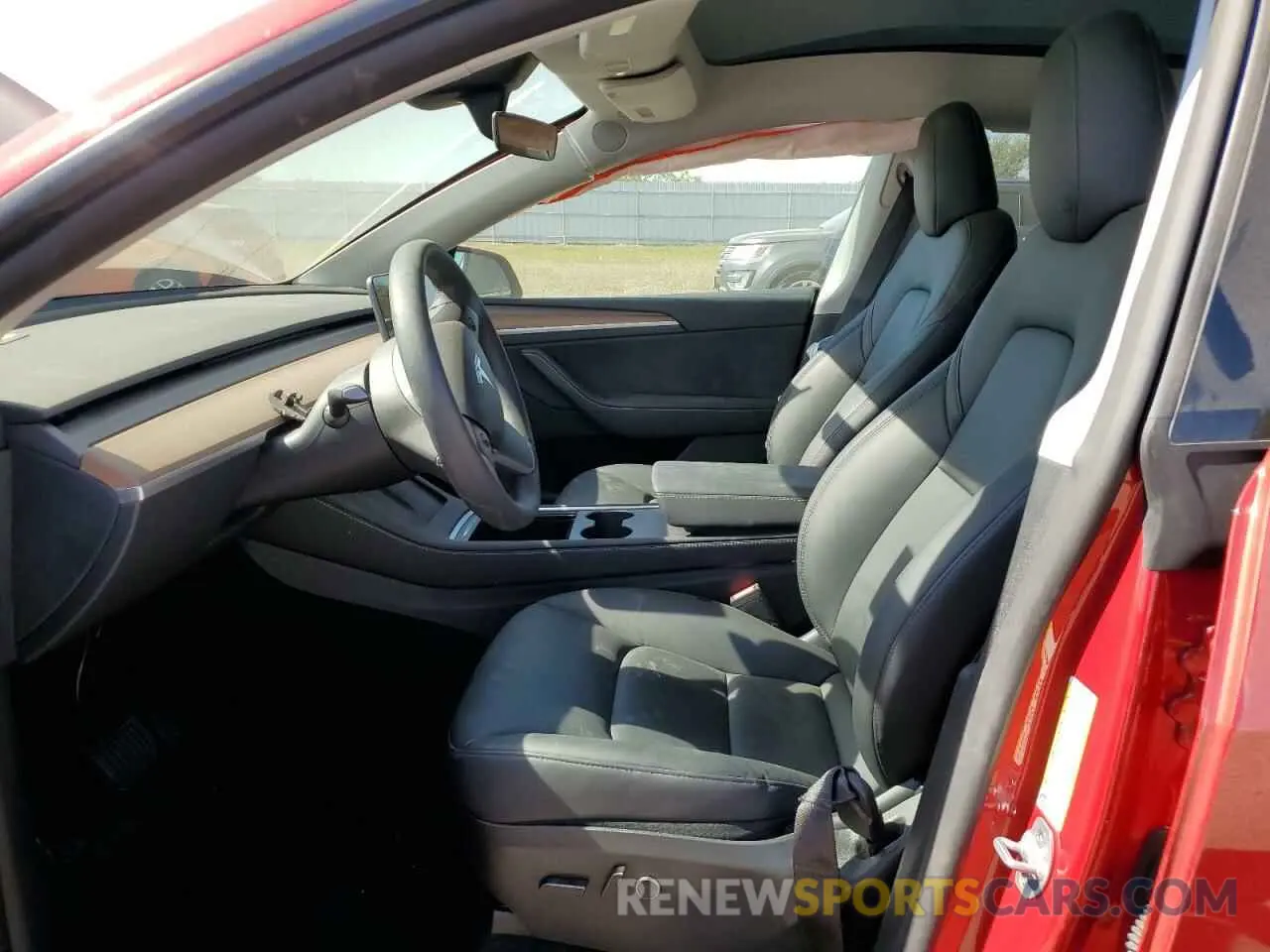 7 Photograph of a damaged car 7SAYGDEE9PA162618 TESLA MODEL Y 2023