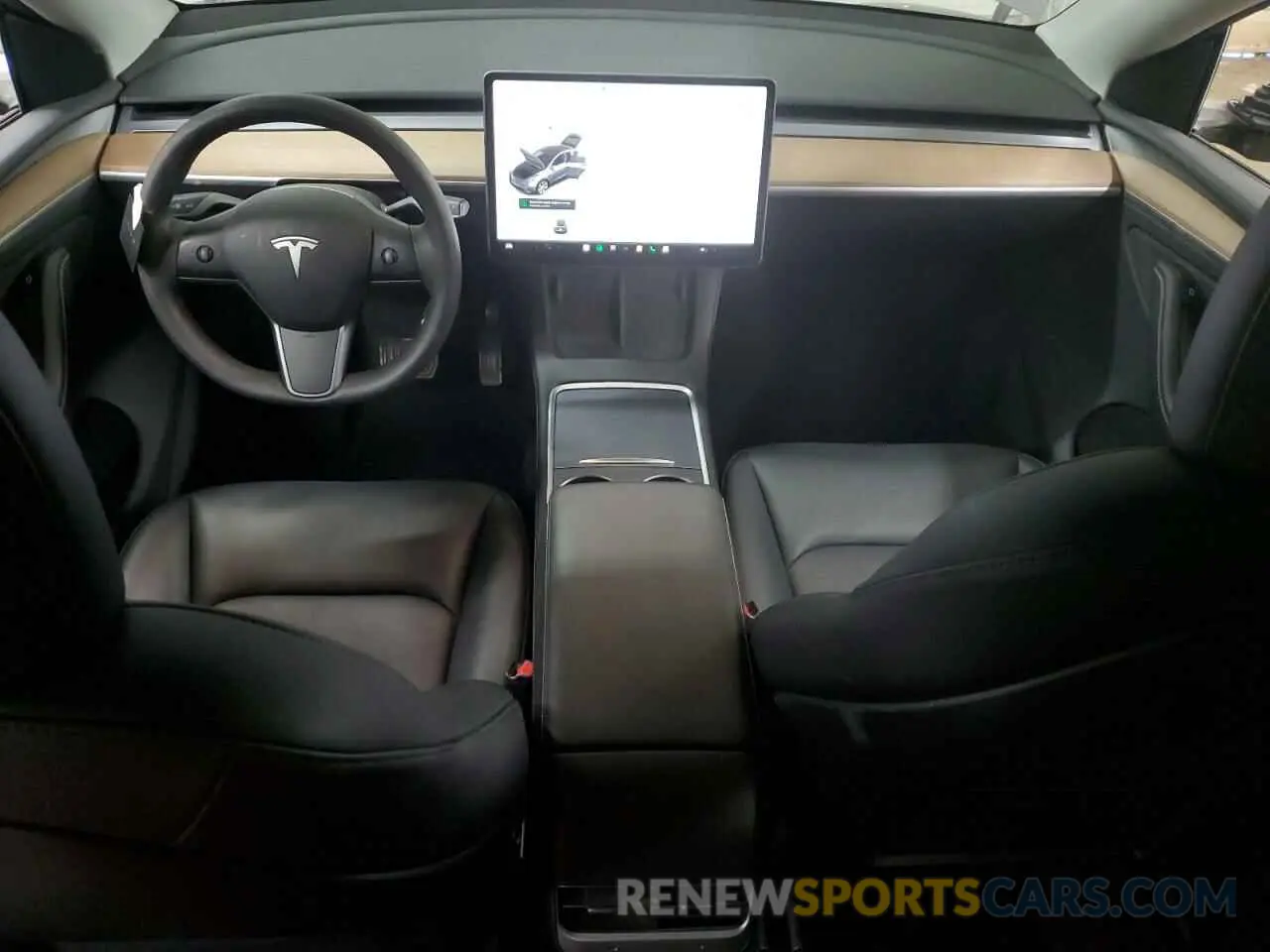 8 Photograph of a damaged car 7SAYGDEE9PA163235 TESLA MODEL Y 2023