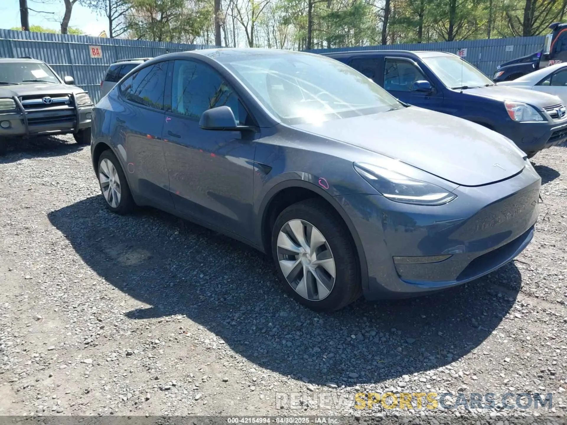 1 Photograph of a damaged car 7SAYGDEE9PA170556 TESLA MODEL Y 2023