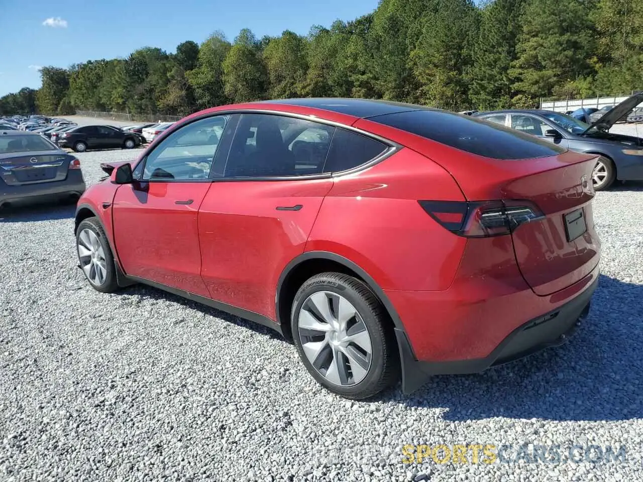 2 Photograph of a damaged car 7SAYGDEE9PA178219 TESLA MODEL Y 2023