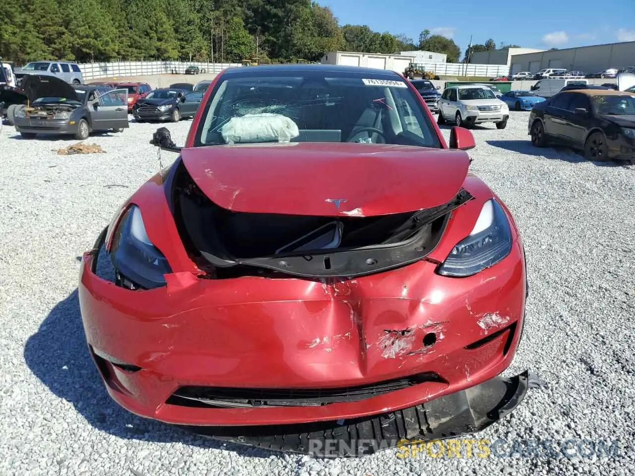 5 Photograph of a damaged car 7SAYGDEE9PA178219 TESLA MODEL Y 2023