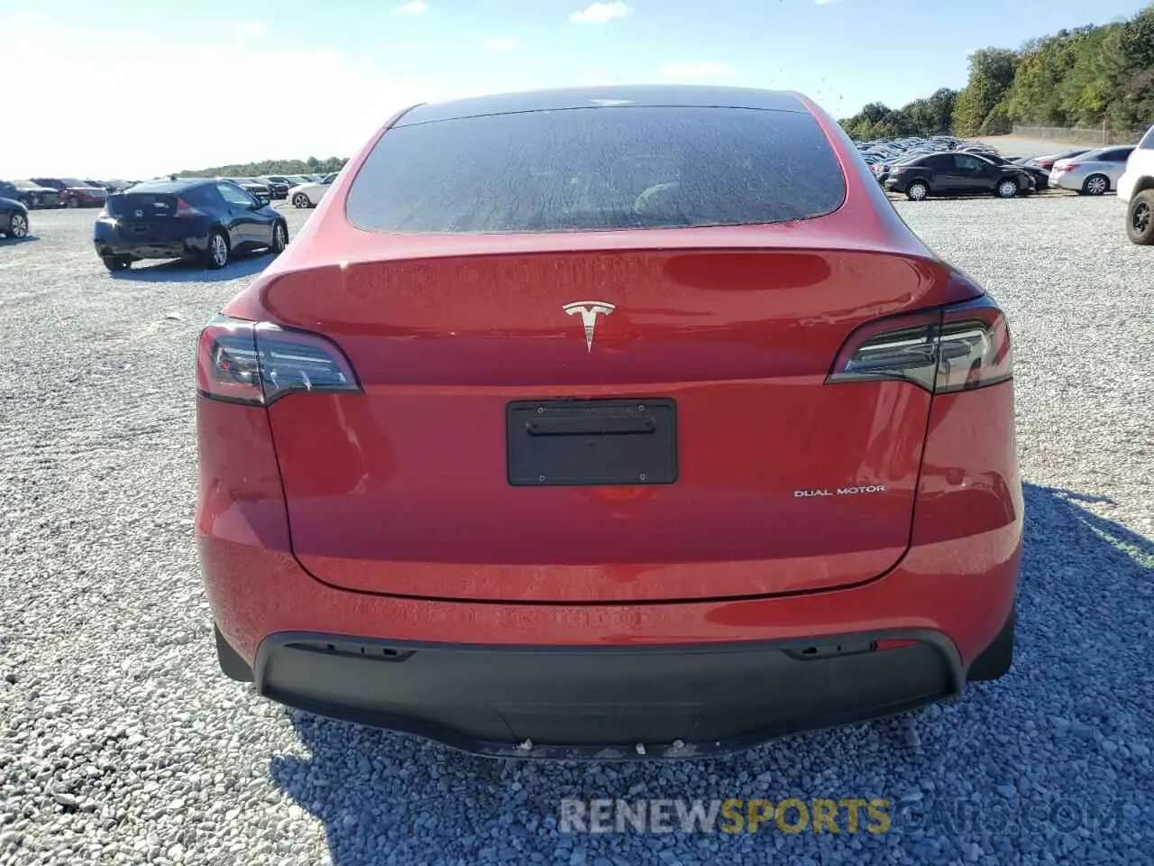 6 Photograph of a damaged car 7SAYGDEE9PA178219 TESLA MODEL Y 2023