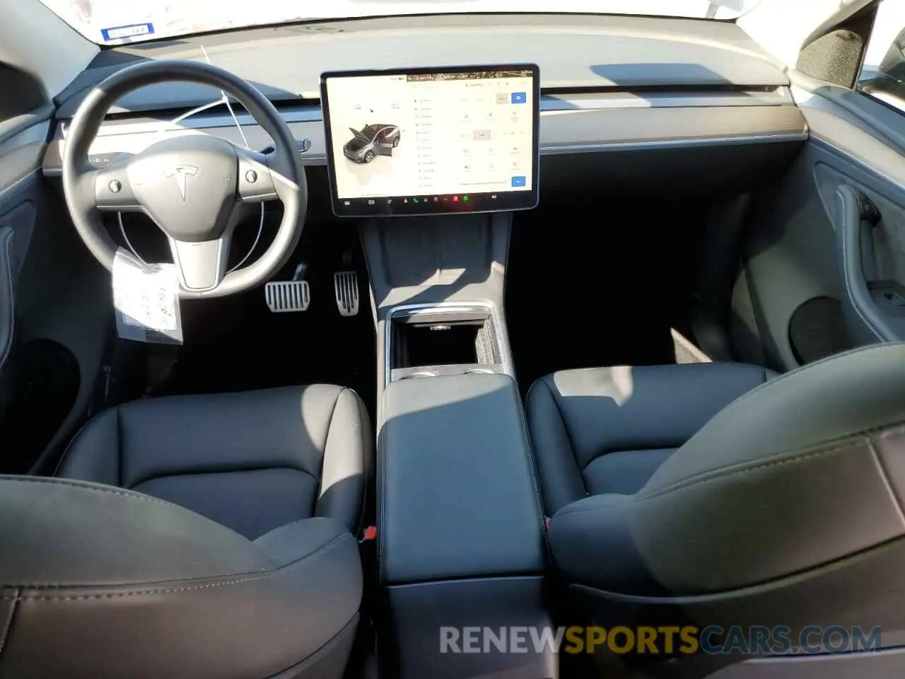 8 Photograph of a damaged car 7SAYGDEE9PA180293 TESLA MODEL Y 2023