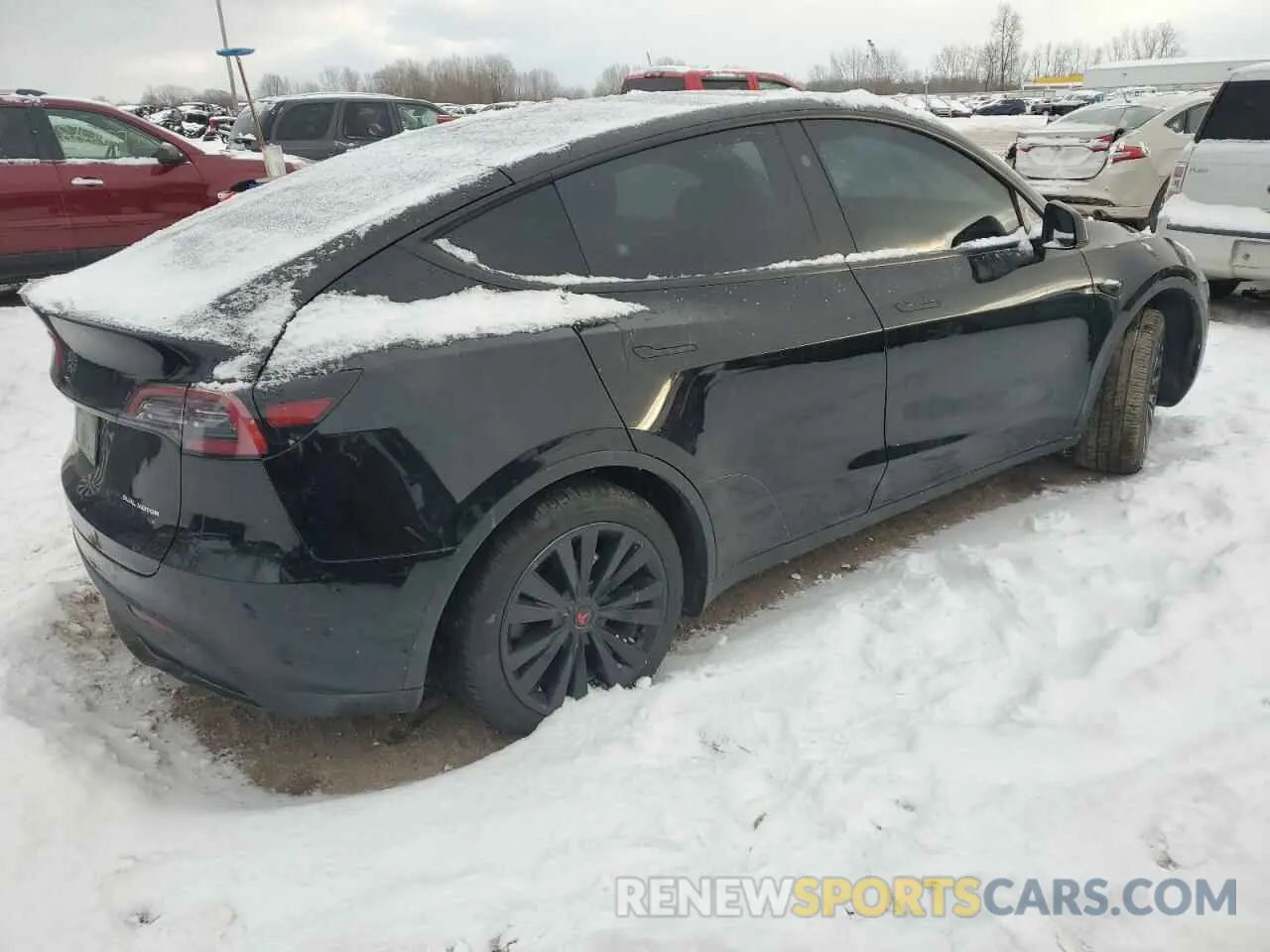 3 Photograph of a damaged car 7SAYGDEE9PA181525 TESLA MODEL Y 2023