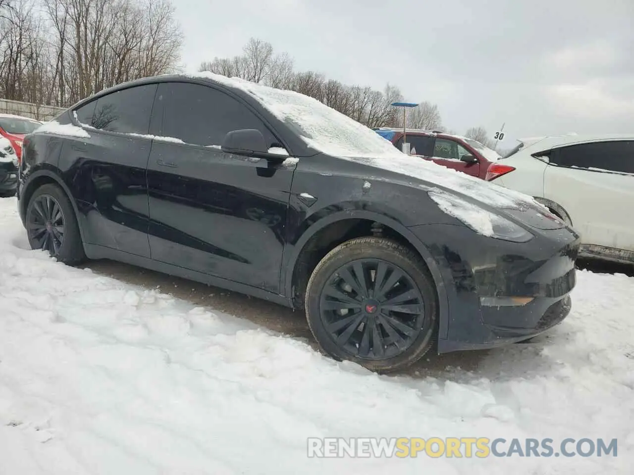 4 Photograph of a damaged car 7SAYGDEE9PA181525 TESLA MODEL Y 2023