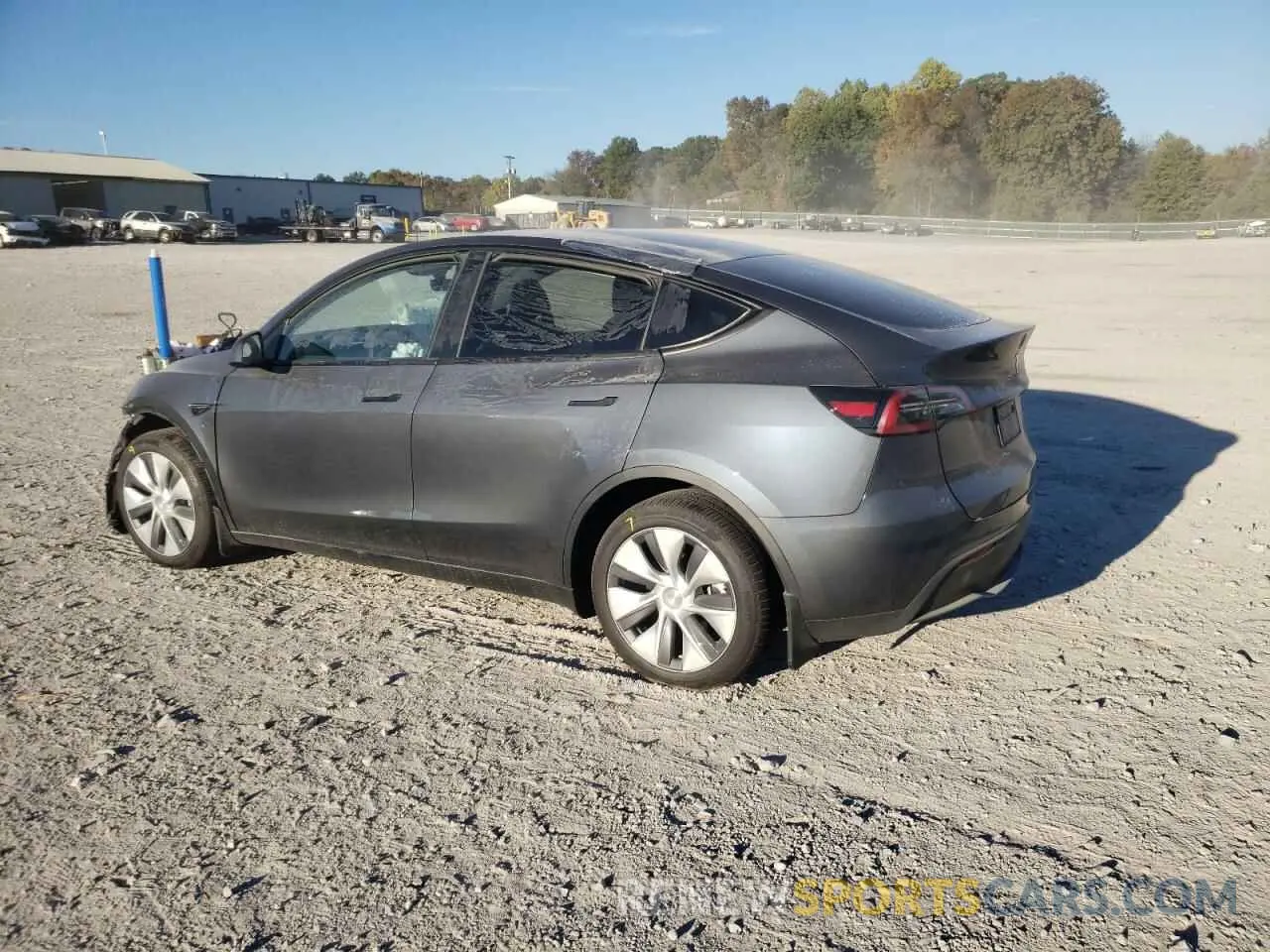 2 Photograph of a damaged car 7SAYGDEE9PA195814 TESLA MODEL Y 2023