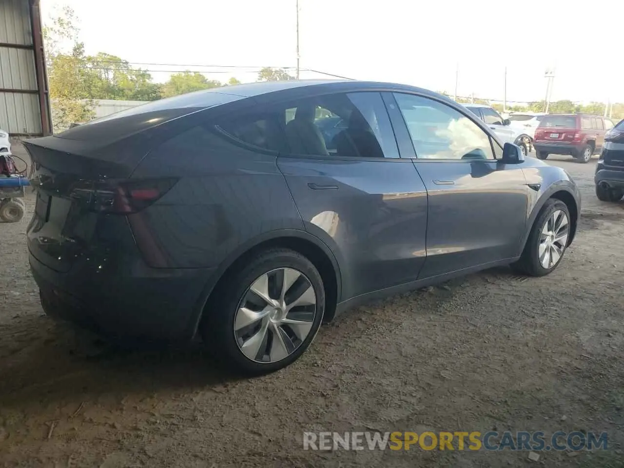 3 Photograph of a damaged car 7SAYGDEE9PF605403 TESLA MODEL Y 2023