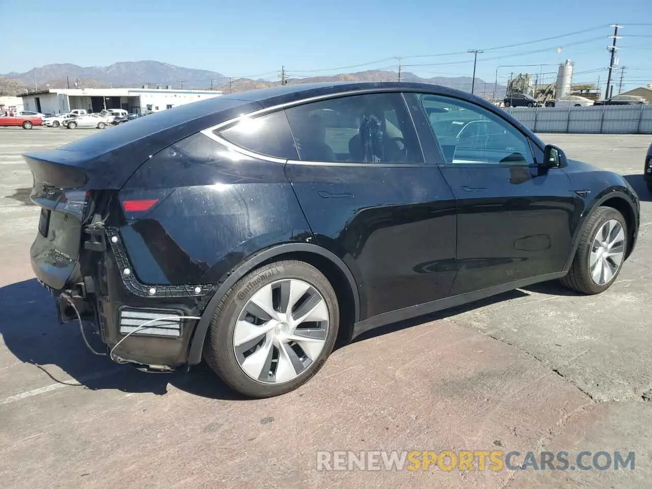 3 Photograph of a damaged car 7SAYGDEE9PF608303 TESLA MODEL Y 2023
