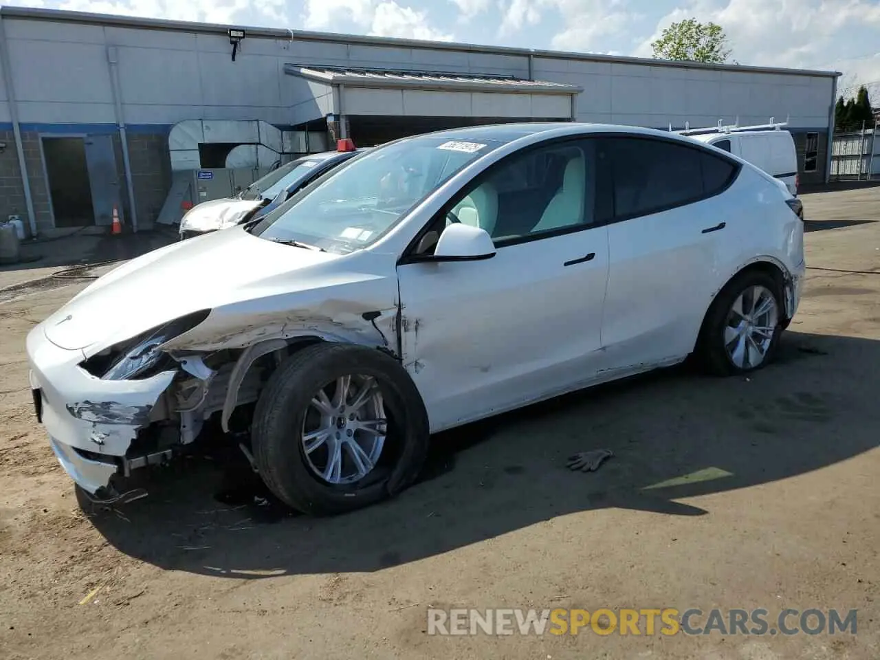 1 Photograph of a damaged car 7SAYGDEE9PF618460 TESLA MODEL Y 2023