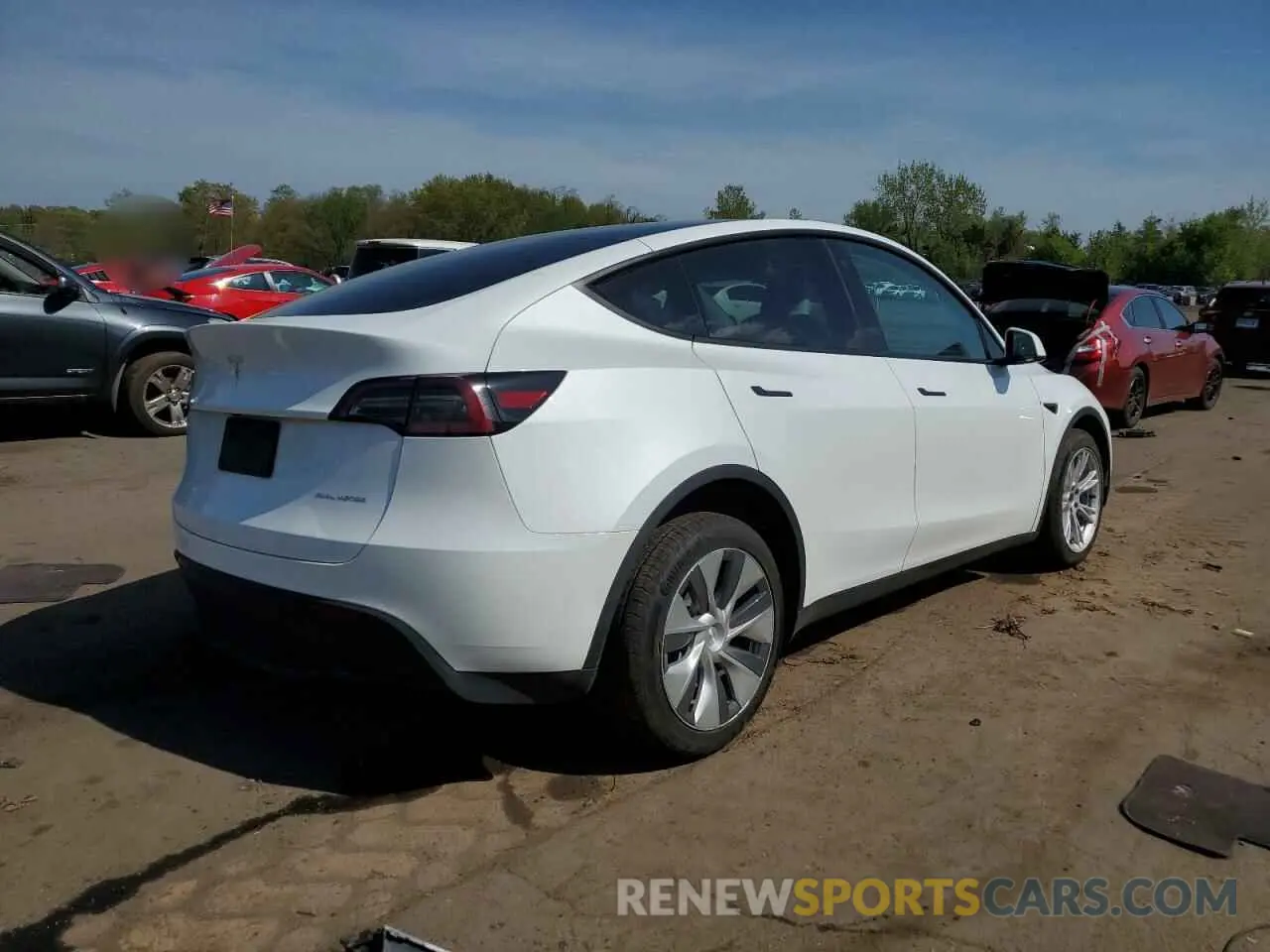 3 Photograph of a damaged car 7SAYGDEE9PF618460 TESLA MODEL Y 2023