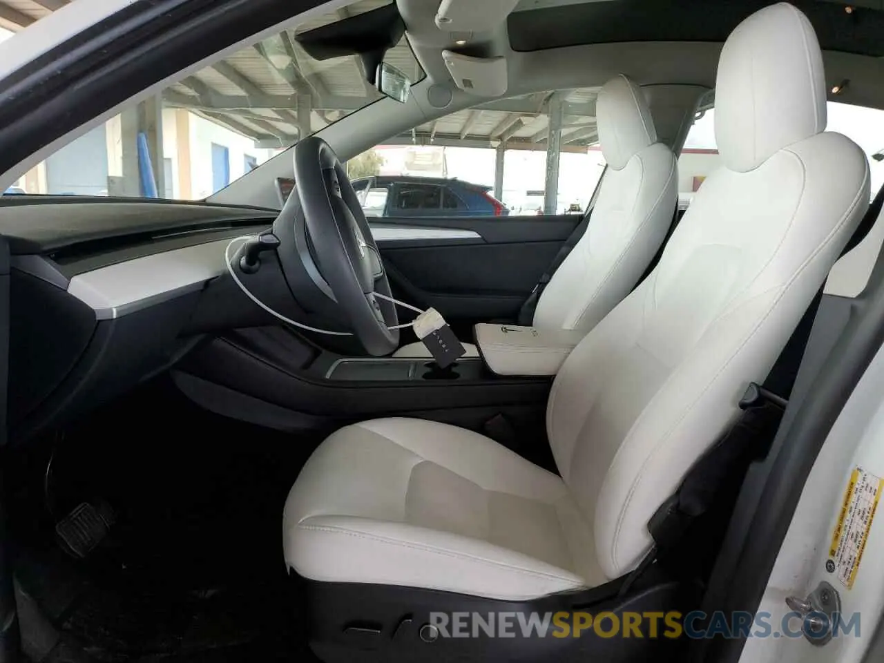 7 Photograph of a damaged car 7SAYGDEE9PF622671 TESLA MODEL Y 2023