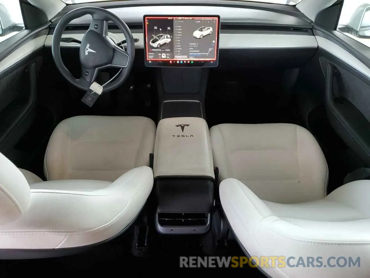 8 Photograph of a damaged car 7SAYGDEE9PF622671 TESLA MODEL Y 2023