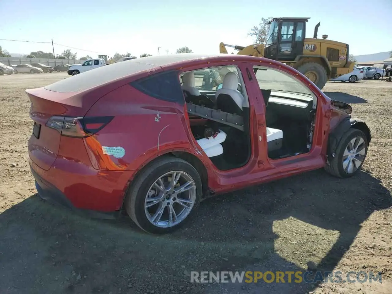 3 Photograph of a damaged car 7SAYGDEE9PF628437 TESLA MODEL Y 2023