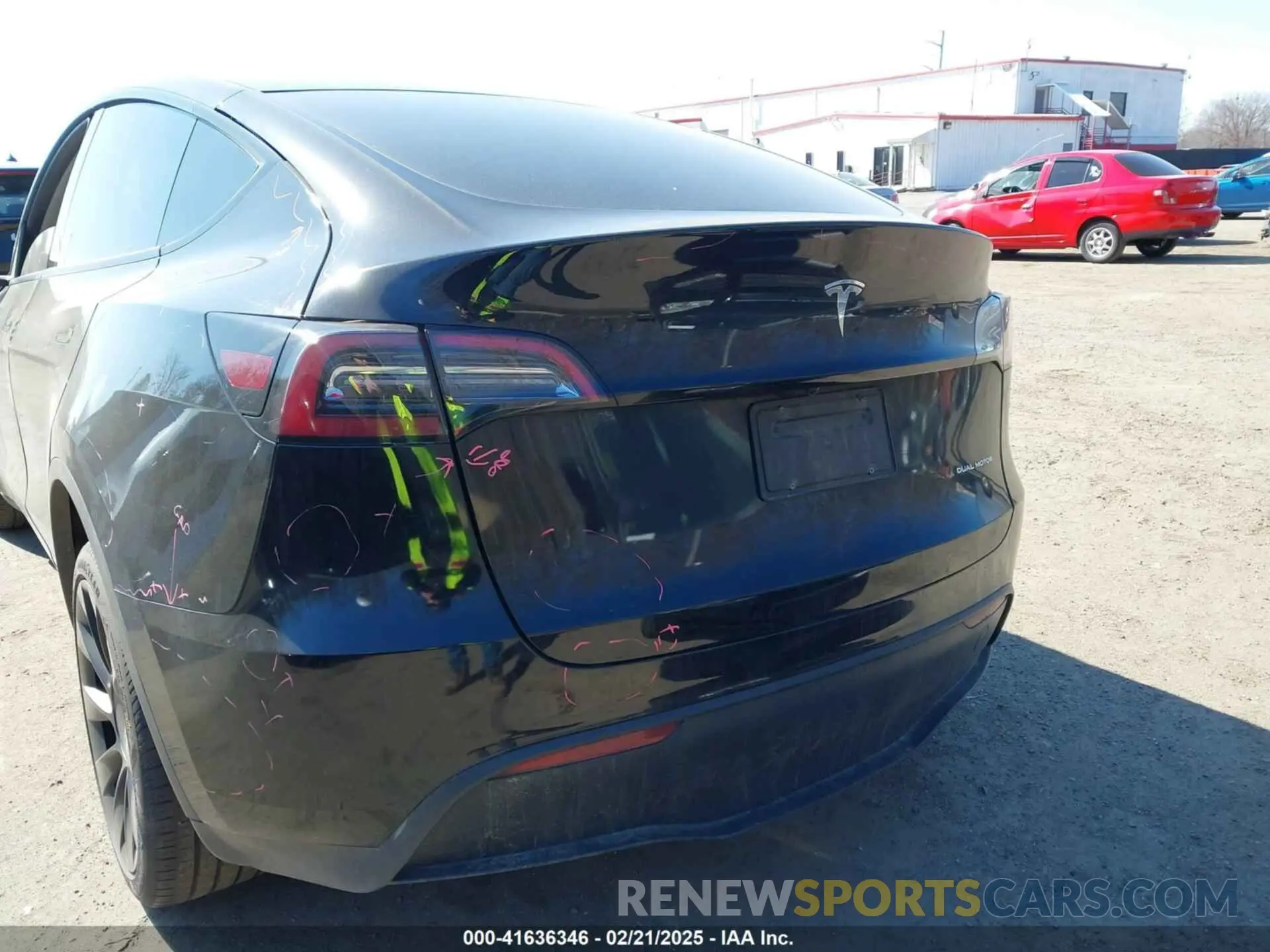 16 Photograph of a damaged car 7SAYGDEE9PF639969 TESLA MODEL Y 2023