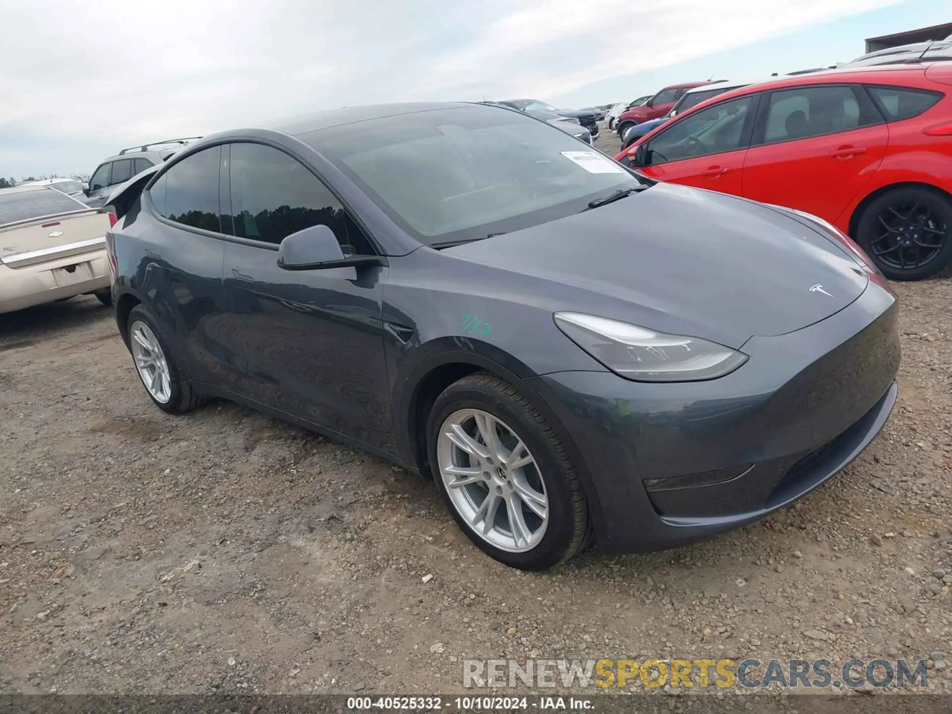 1 Photograph of a damaged car 7SAYGDEE9PF663902 TESLA MODEL Y 2023