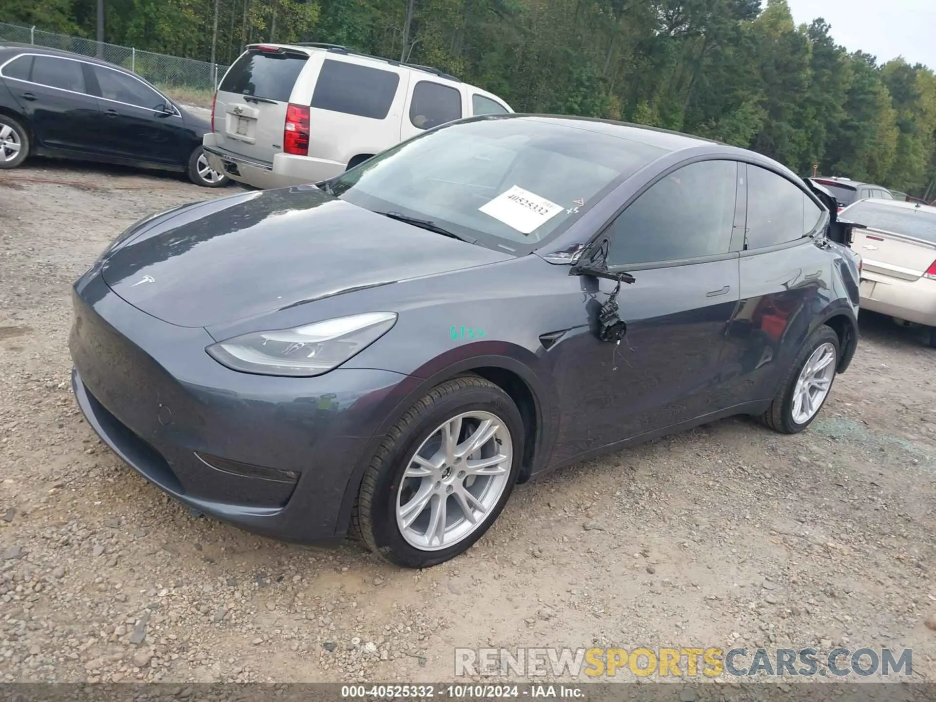 2 Photograph of a damaged car 7SAYGDEE9PF663902 TESLA MODEL Y 2023