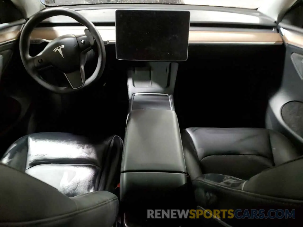8 Photograph of a damaged car 7SAYGDEE9PF685530 TESLA MODEL Y 2023