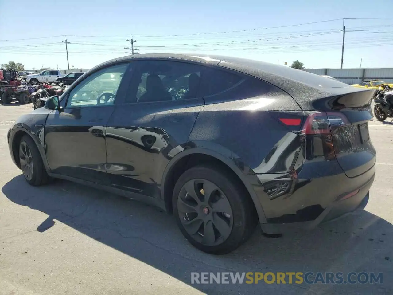 2 Photograph of a damaged car 7SAYGDEE9PF686242 TESLA MODEL Y 2023