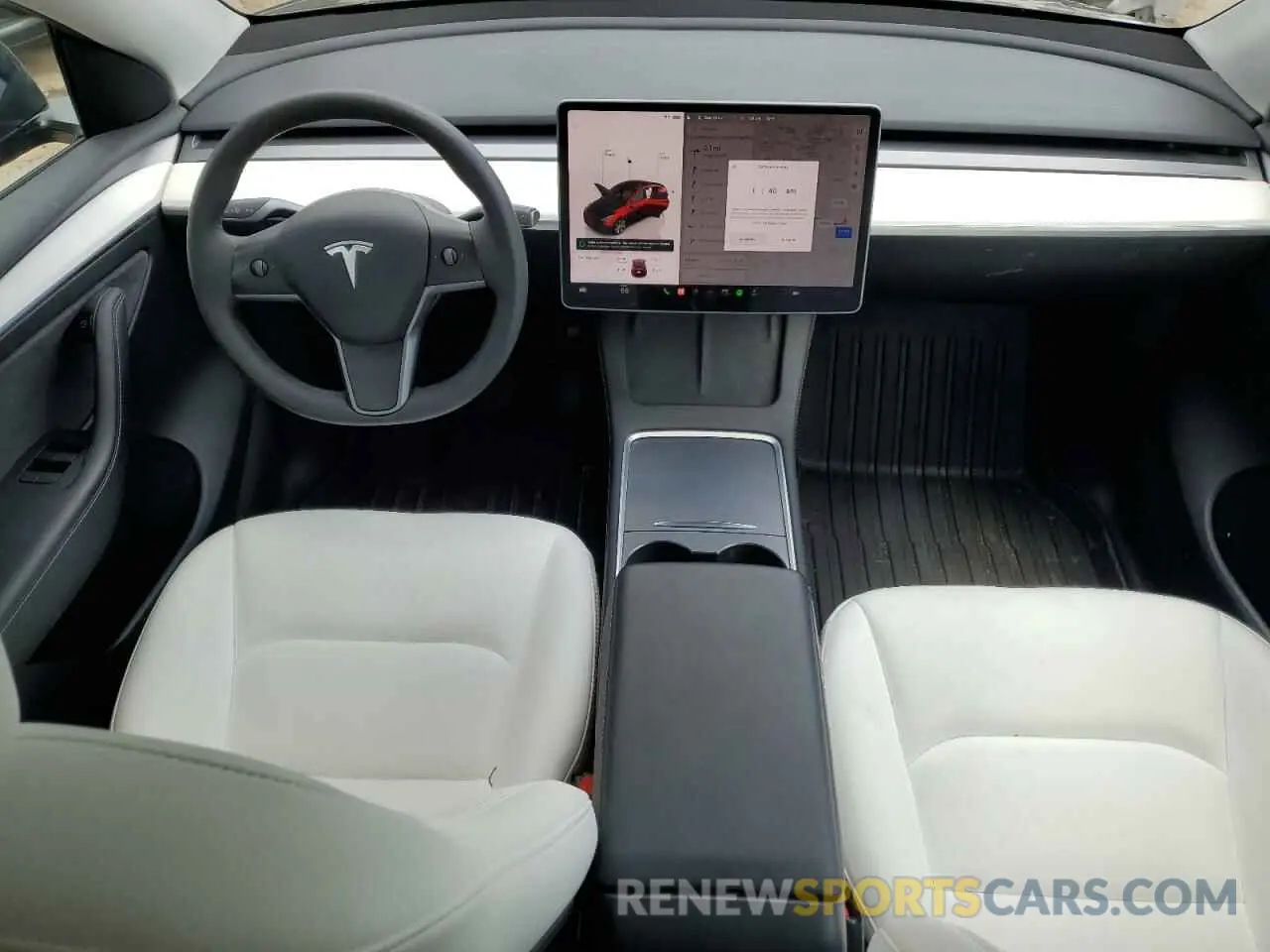 8 Photograph of a damaged car 7SAYGDEE9PF695295 TESLA MODEL Y 2023