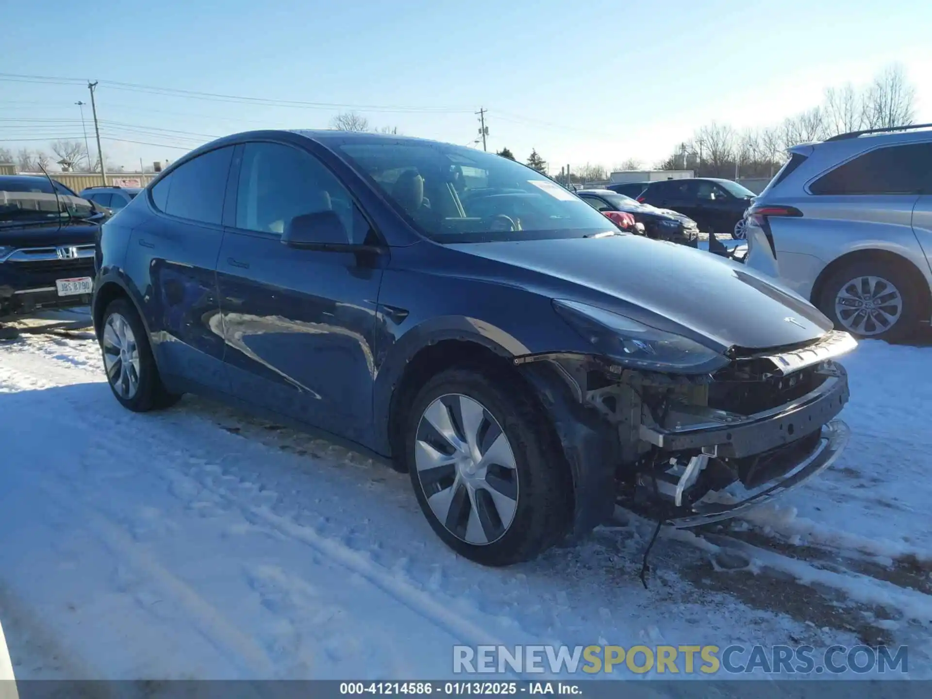 1 Photograph of a damaged car 7SAYGDEE9PF788320 TESLA MODEL Y 2023