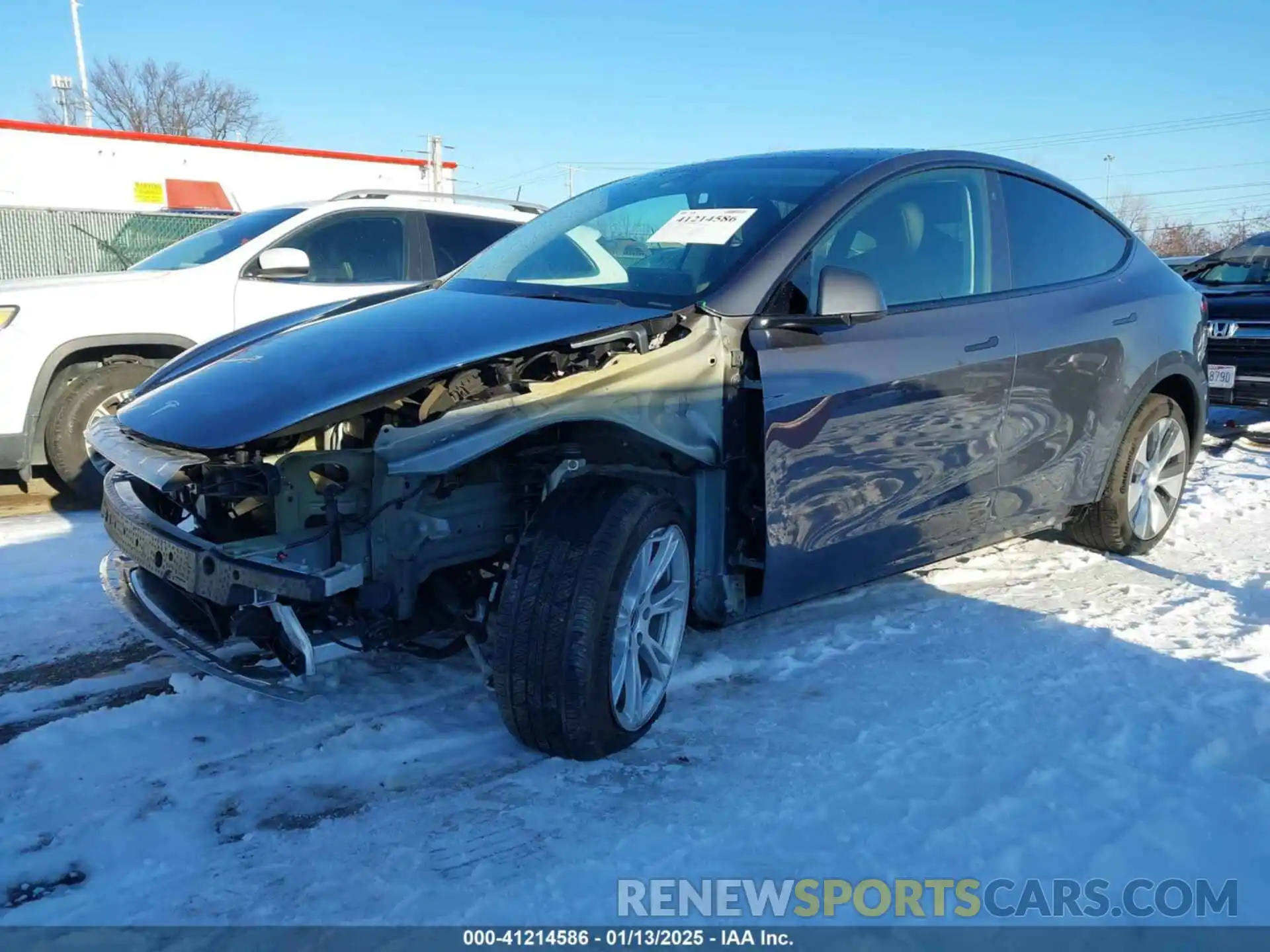 6 Photograph of a damaged car 7SAYGDEE9PF788320 TESLA MODEL Y 2023