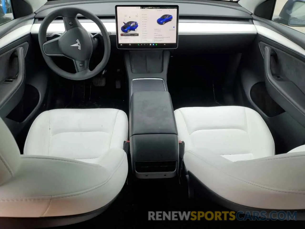 8 Photograph of a damaged car 7SAYGDEE9PF810591 TESLA MODEL Y 2023